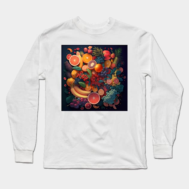 Fruit! Long Sleeve T-Shirt by Imagier